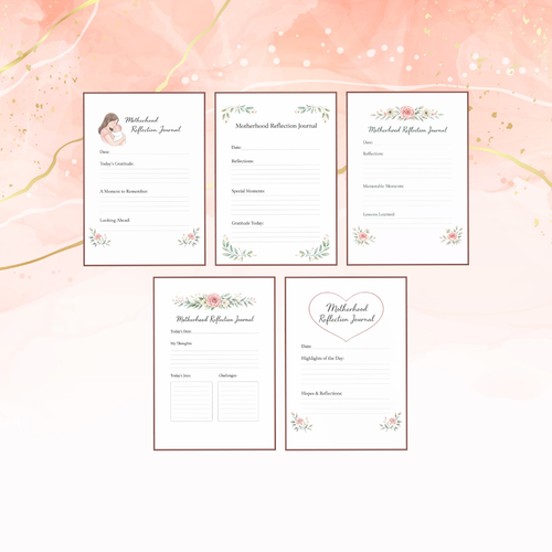 2026 Motherhood Reflection Journal | PDF PNG | Maternal Identity Roadmap | Nurture Audit System | Intentional Parenting Architecture | Digital Download Bundle