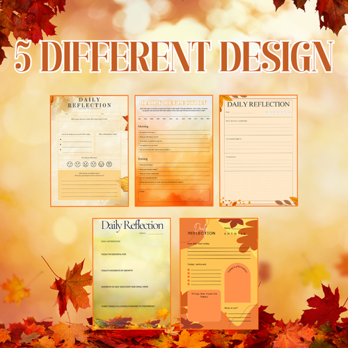 2026 Fall Daily Reflection Planner | PDF PNG | Autumn Reset Roadmap | Seasonal Mindset Audit | Aesthetic Life Architecture | Digital Download Bundle